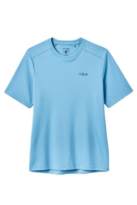 Rab Women's Force Tee in Bluebird - Front