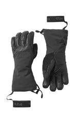 Rab Women's Guide GORE-TEX Gauntlets in Black - front