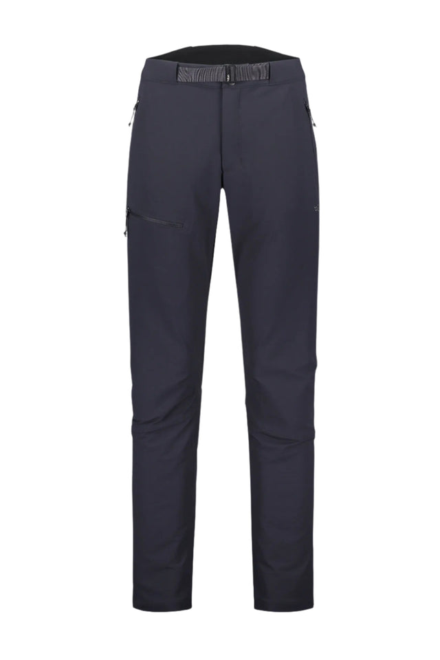 Rab Women's Incline AS Softshell Pants in Ebony (styling reference) - Worn, Front