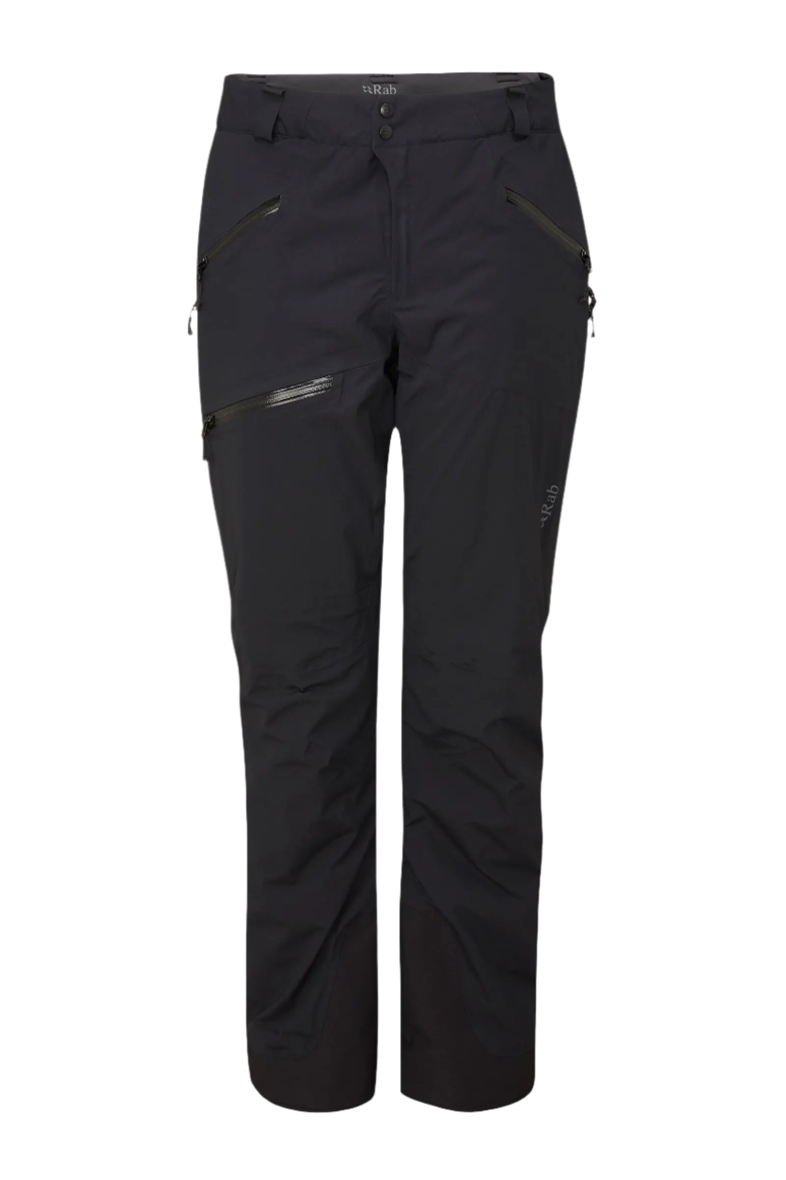Rab Women's Khroma Diffract Insulated Ski Pants in Black - front