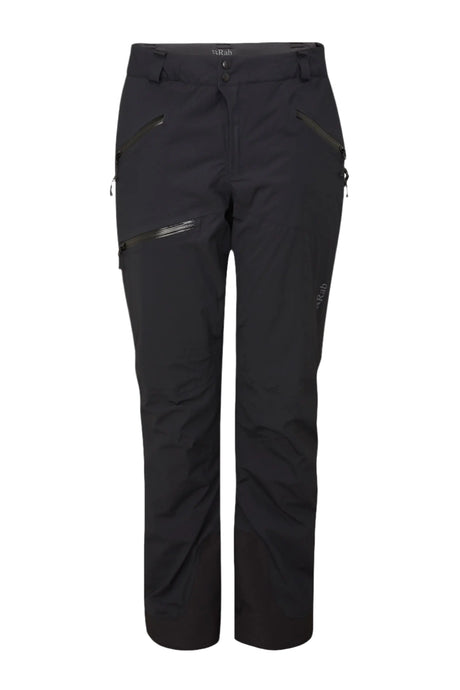 Rab Women's Khroma Diffract Insulated Ski Pants in Black - front