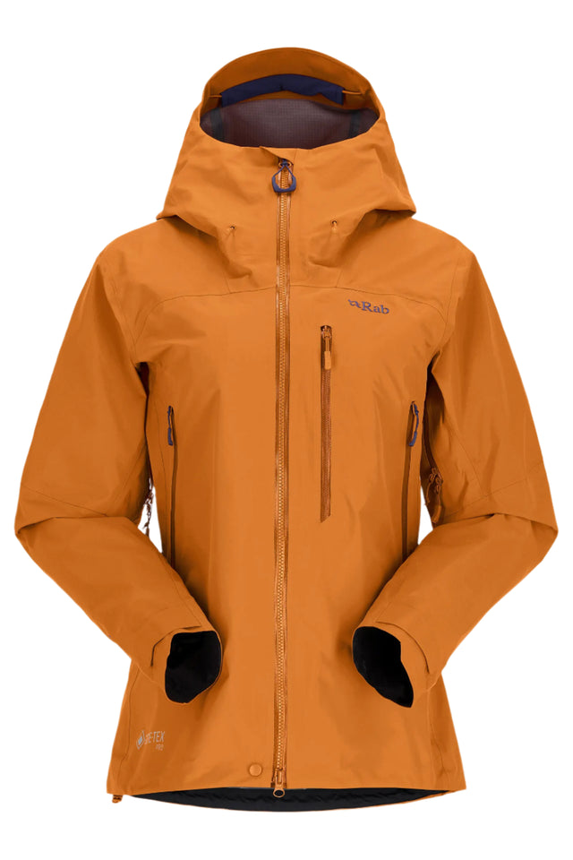 Rab Women's Latok Mountain GORE-TEX Pro Jacket in Marmalade - front