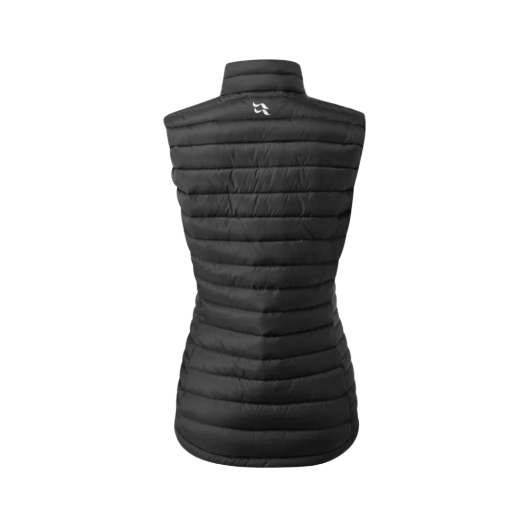 Rab Women's Microlight Down Vest in Black - Back