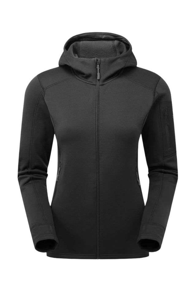 Rab Women's Modulus Hoody in Black - front