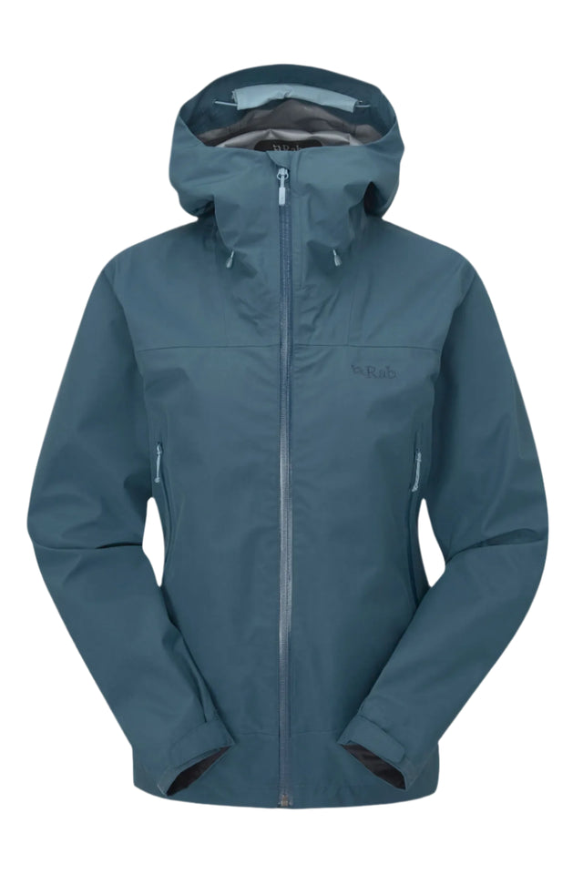 Rab Women's Namche GORE-TEX Jacket in Orion Blue - front