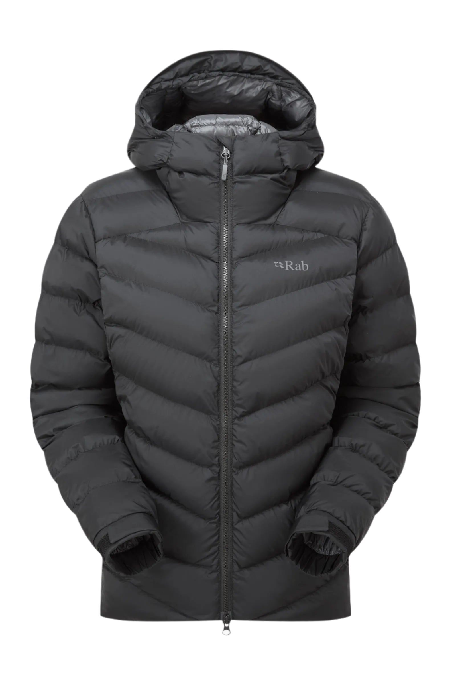 Rab Women's Nebitron Pro Insulated Jacket in Black - front