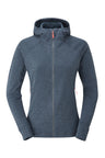 Rab Women's Nexus Hoody in Steel - front