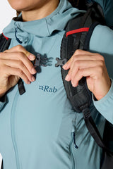 Rab Women's Protium ND33L Day Pack in Orion Blue - Hipbelt Adjustment Detail