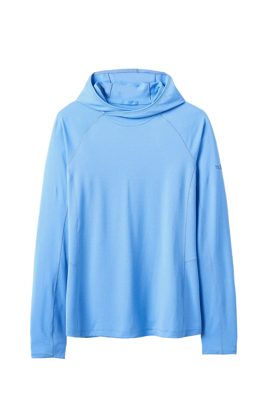 Rab Women's Sonic Hoody in Bluebird - front