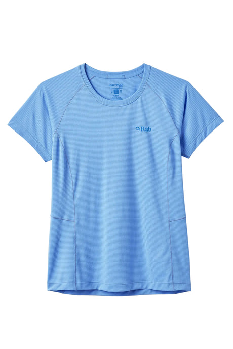 Rab Women's Sonic Tee in Bluebird - Front
