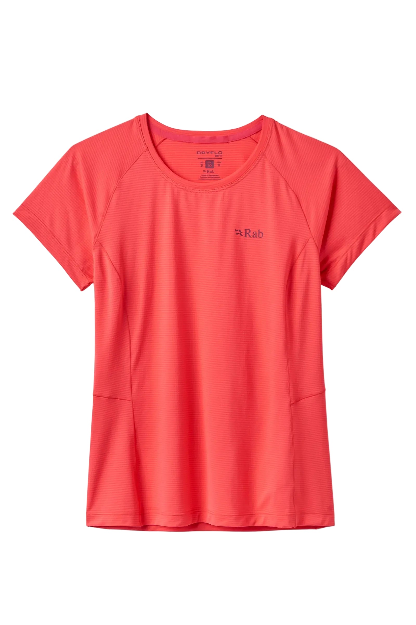 Rab Women's Sonic Tee in Hibiscus - Front