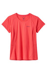 Rab Women's Sonic Tee in Hibiscus - Front