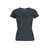 Rab Women's Sonic Ultra Tee in Beluga/Graphene - Front