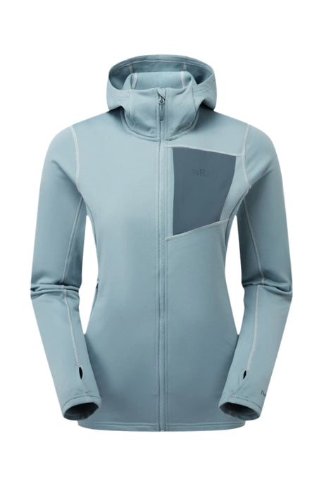 Rab Women's Superflux Hoody in Citadel - front