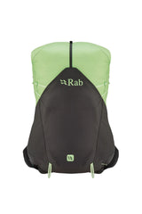 Rab Women's Syclon XP ND 28L Waterproof Pack in Black/Dark Fig Green - Front Standalone 2