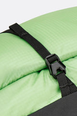 Rab Women's Syclon XP ND 28L Waterproof Pack in Black/Dark Fig Green - Roll Top Open