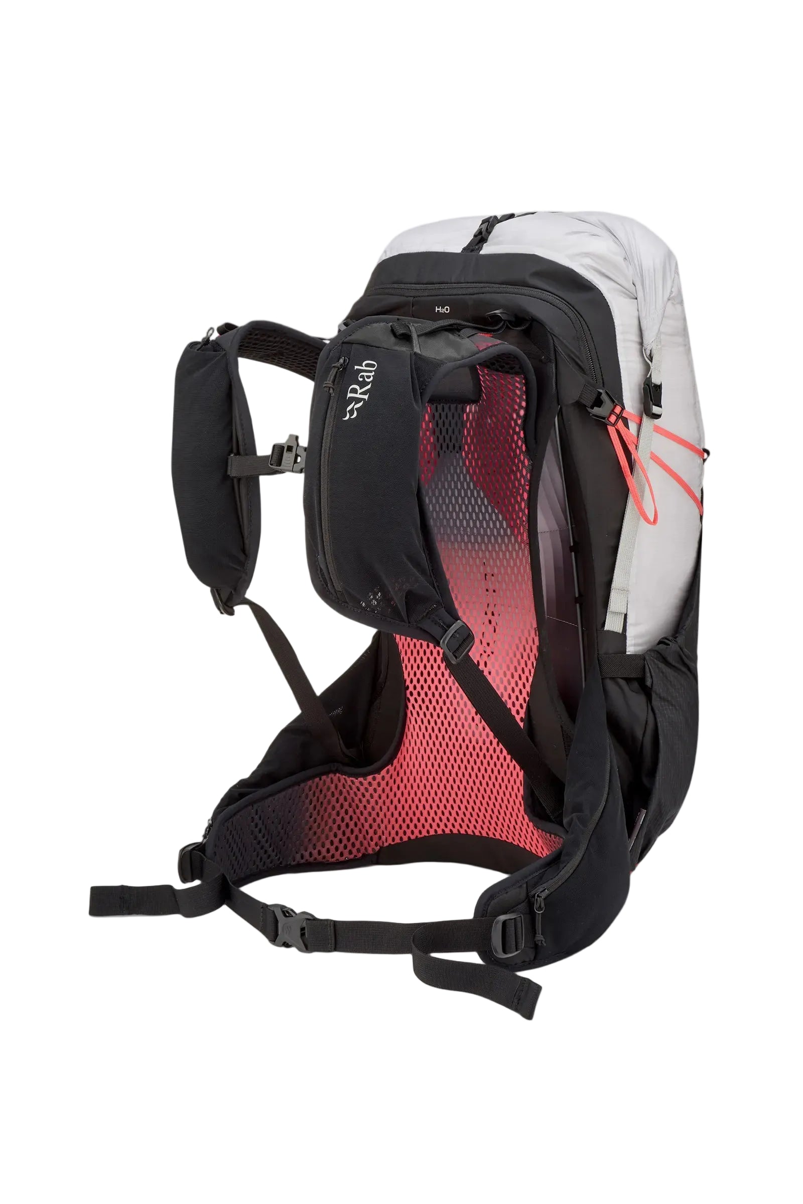Rab Women's Syclon XP ND 28L Waterproof Pack in Black/Dark Pewter - Harness Standalone