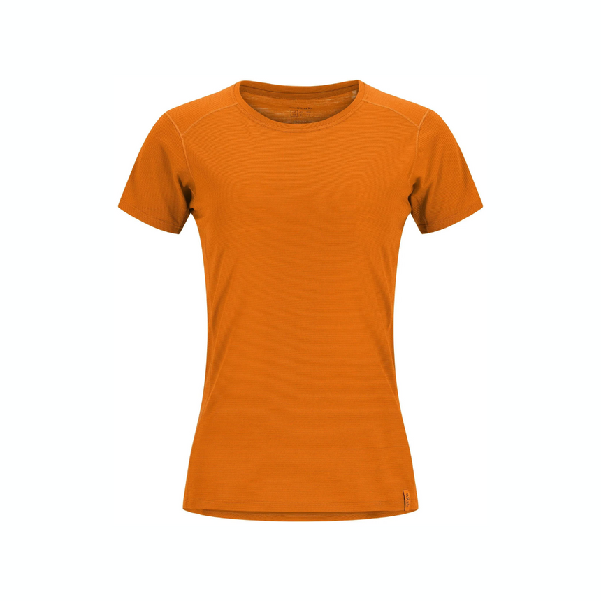 Rab Women's Syncrino Base Tee in Marmalade - Front