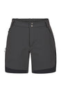 Rab Women's Torque Mountain Shorts in Anthracite/Black - front