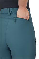 Rab Women's Torque Mountain Shorts in Orion Blue - back pocket detail