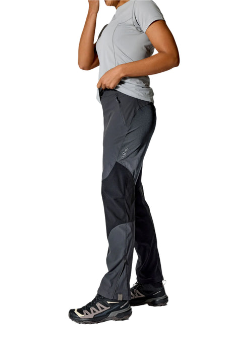 Rab Women's Torque Pants in Black - Worn