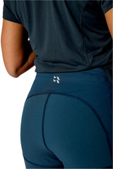 Rab Women's Torque Tights in Tempest Blue - hip detail