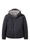 Rab Women's Valiance Waterproof Down Jacket in Anthracite - front