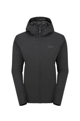 Rab Women's Xenair Alpine Flex Insulated Jacket in Black - front