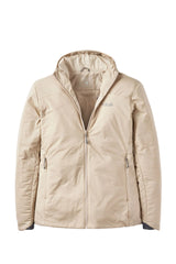 Rab Women's Xenair Alpine Light Insulated Jacket in Dark Pebble - front
