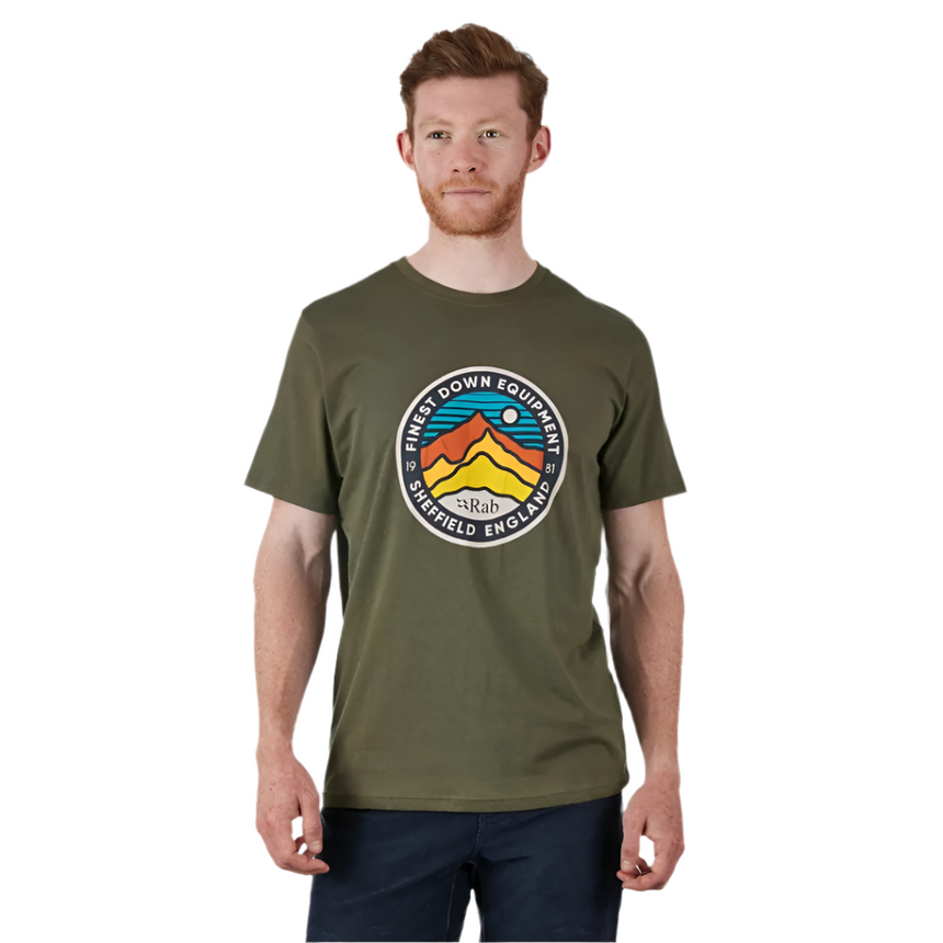 RABRab Men's Stance 3 Peaks TeeOutdoor Action
