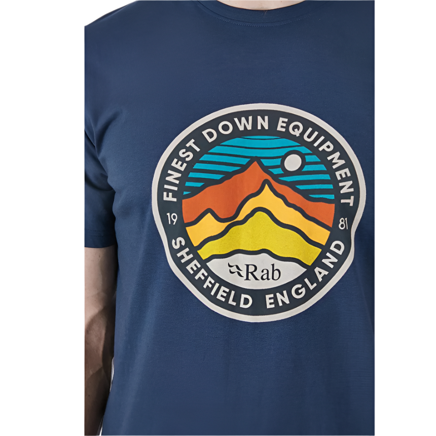 RABRab Men's Stance 3 Peaks TeeOutdoor Action