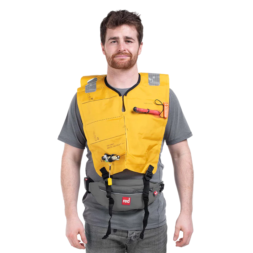 Red PaddleRed Paddle Airbelt Personal Flotation Device (PFD)Outdoor Action