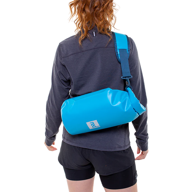 Red Paddle Waterproof Roll Top 10 Litre Dry Bag - Back View