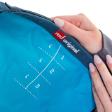 Red Paddle Waterproof Roll Top 10 Litre Dry Bag - Fold Lines