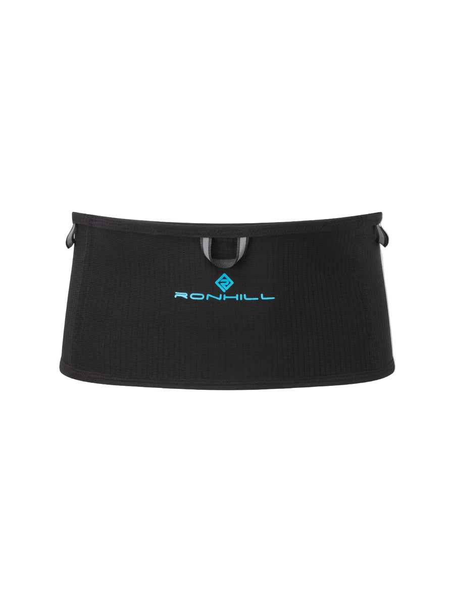 Ronhill 360 Waistband in All Black - front