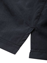 Ronhill Men's Core 5" Short in Black/Bright White - side split detail