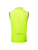 Ronhill Men's Core Gilet in Fluo Yellow/Black - back