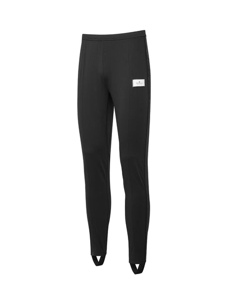 Ronhill Men's Core Heritage Trackster in Black/Bright White - front