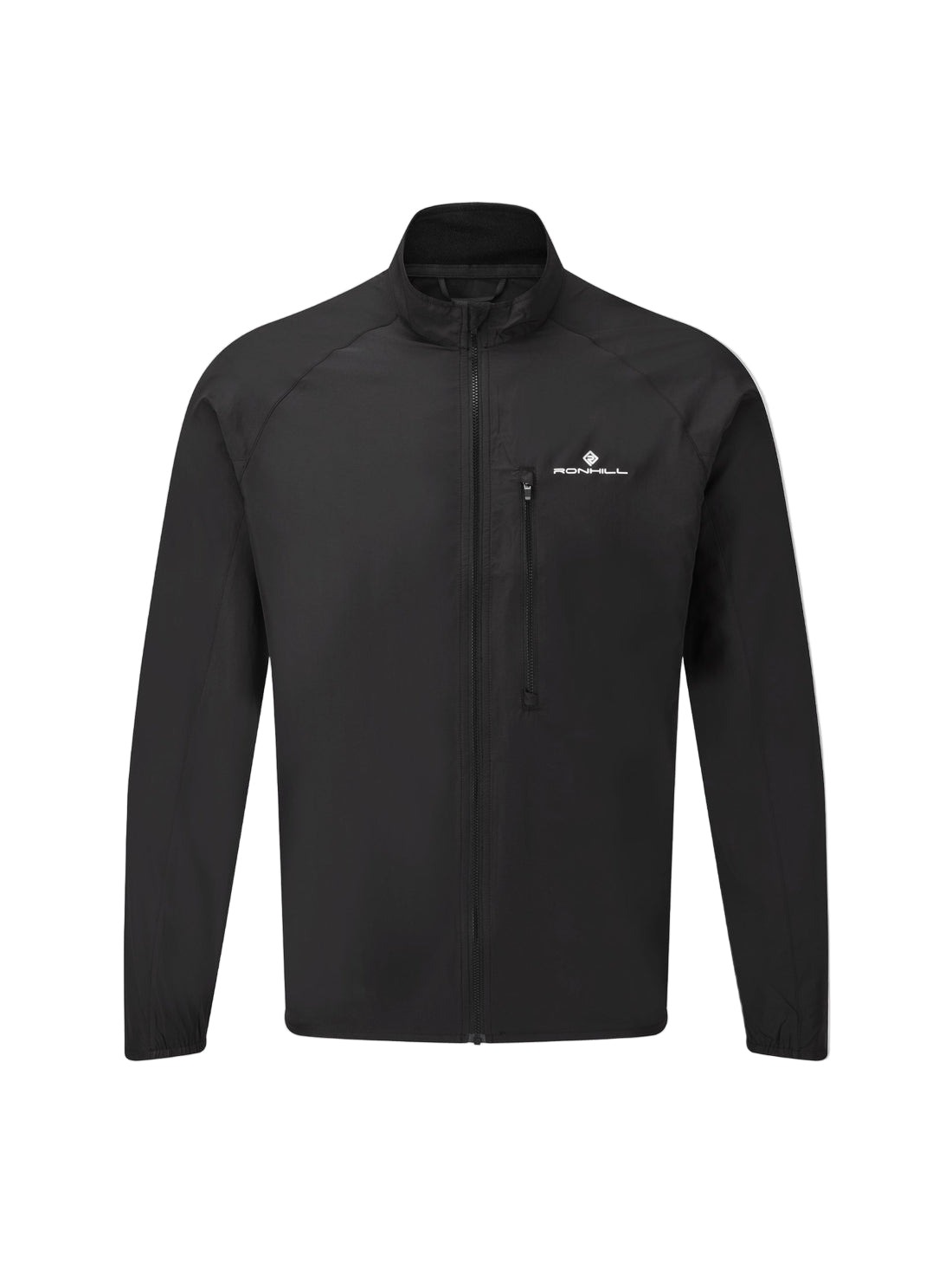 Ronhill Men's Core Jacket in All Black - front