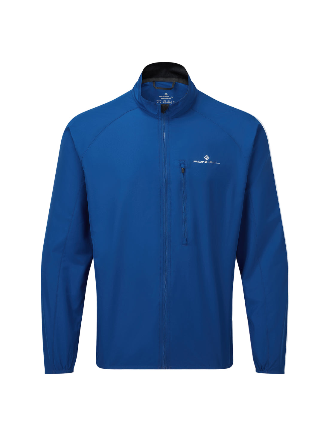 Ronhill Men's Core Jacket in Dark Cobalt/Bright White - front