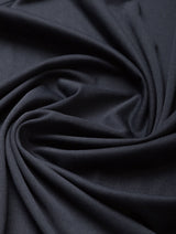 Ronhill Men's Core L/S Tee in Black/Bright White - fabric detail