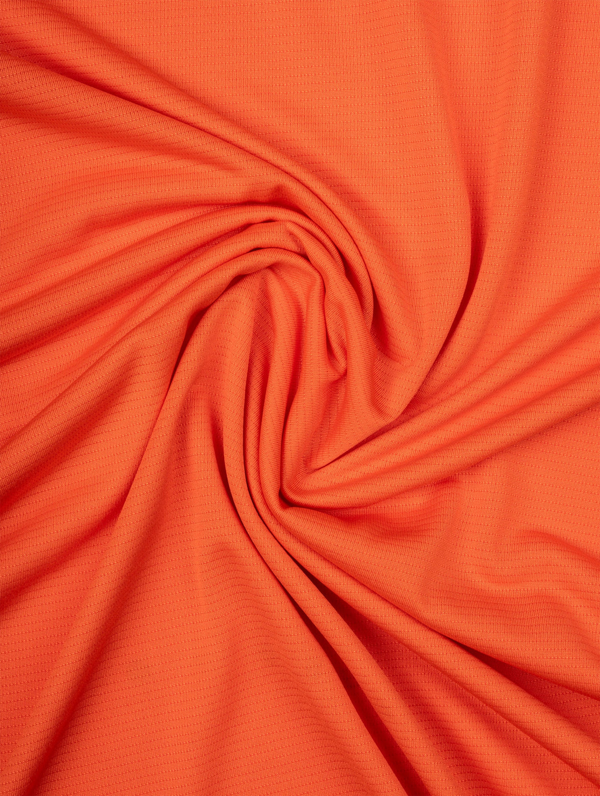Ronhill Men's Core L/S Tee in Ronhill Red - fabric detail