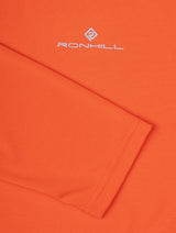 Ronhill Men's Core L/S Tee in Ronhill Red - label detail