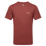 Ronhill Men's Core S/S Tee in Chestnut/Acid - front