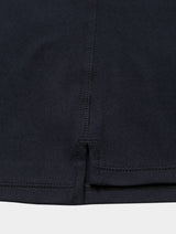 Ronhill Men's Core Thermal 1/2 Zip in Black/Bright White - hem detail