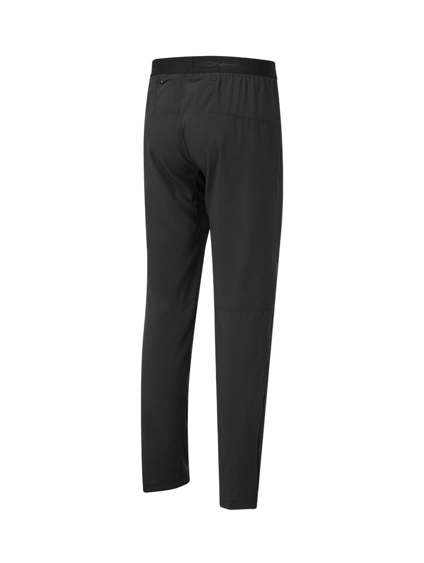Ronhill Men's Core Trackster Session Pant in Black/Bright White - back
