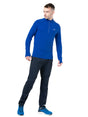 Ronhill Men's Core Trackster Session Pant in Black/Bright White - worn, front
