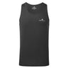 Ronhill Men's Core Vest in Black/Bright White - front