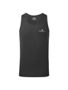Ronhill Men's Core Vest in Black/Bright White - front