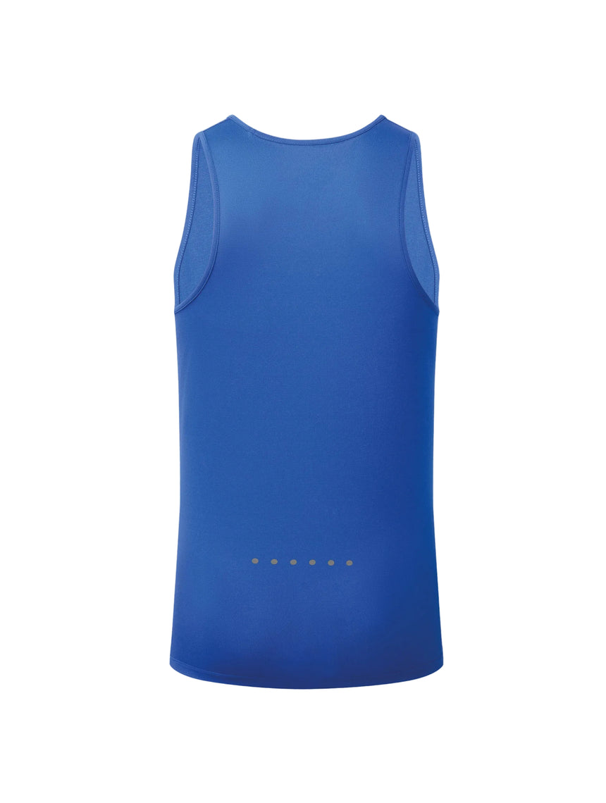 Ronhill Men's Core Vest in Dark Cobalt/Bright White - back
